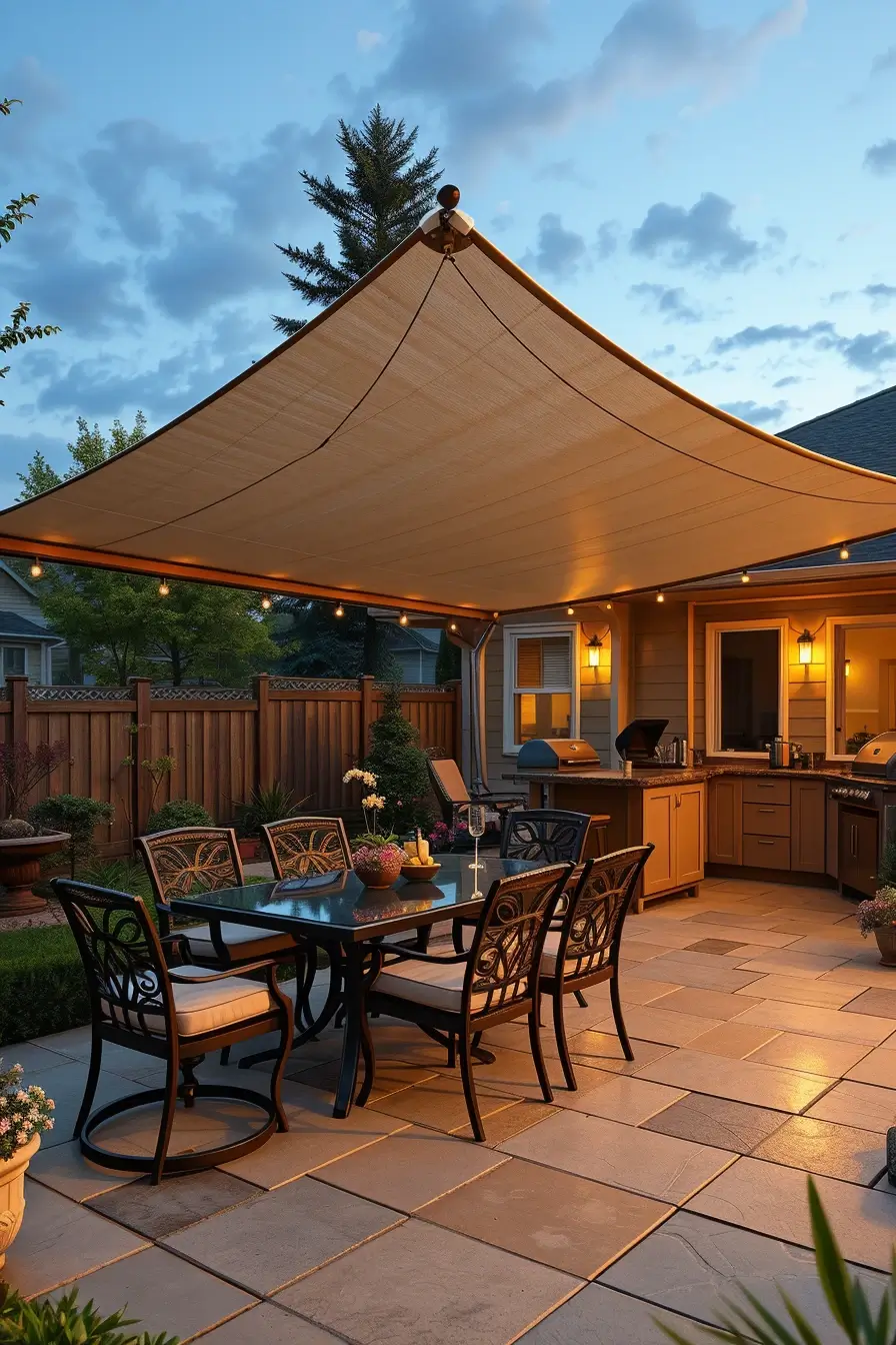 55 Sun Shade Sail Ideas Backyards 2026 For Stylish And Comfortable Outdoor Spaces