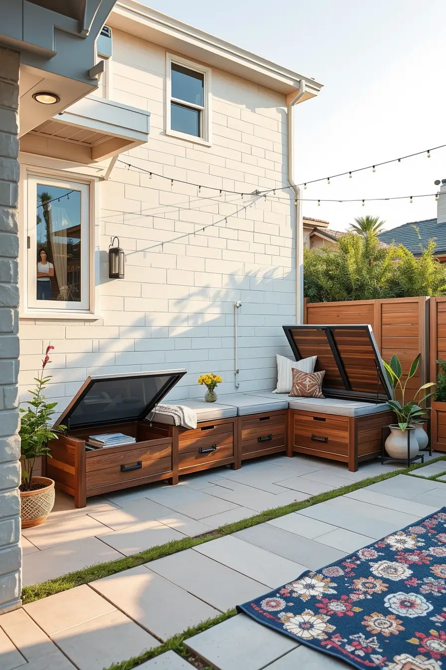 59 Small Backyard Seating Solutions 2026: Stylish Curved And Modern Outdoor Ideas