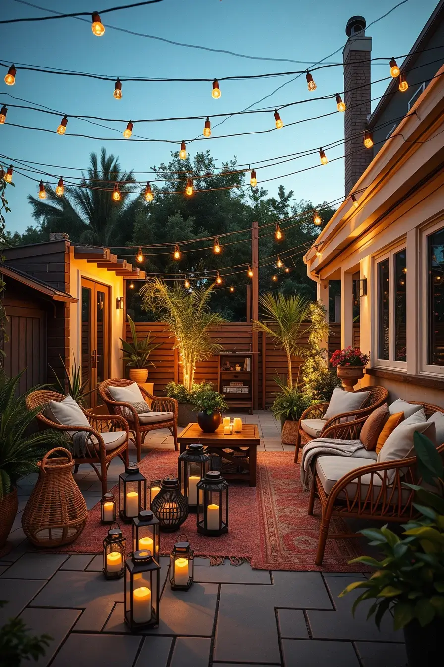 59 Boho Patio Ideas 2026 For A Dreamy And Stylish Outdoor Retreat